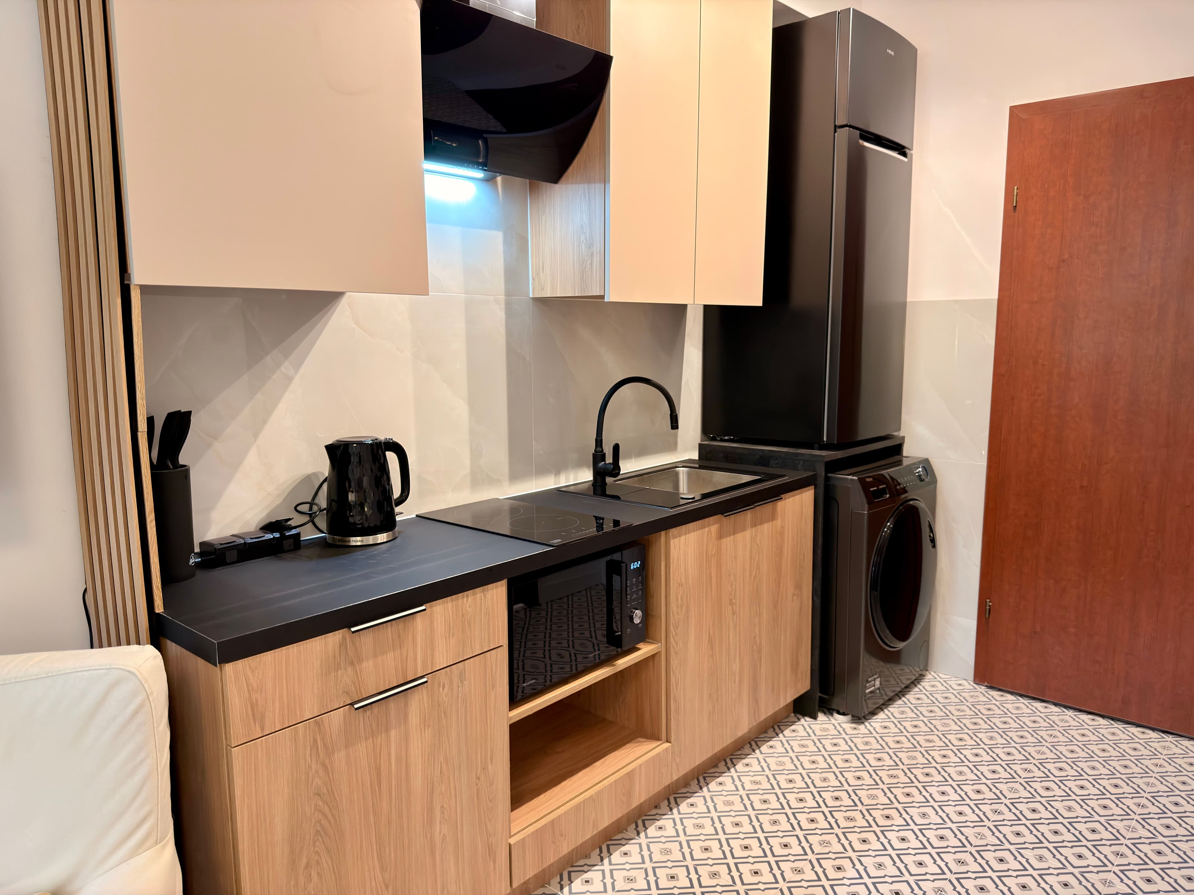 Apartament z kuchnią